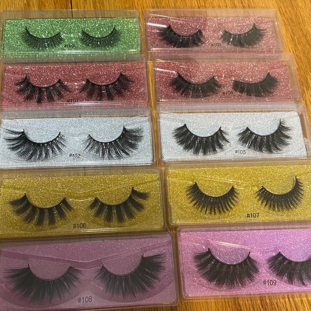 Brand new false MINK eyelashes